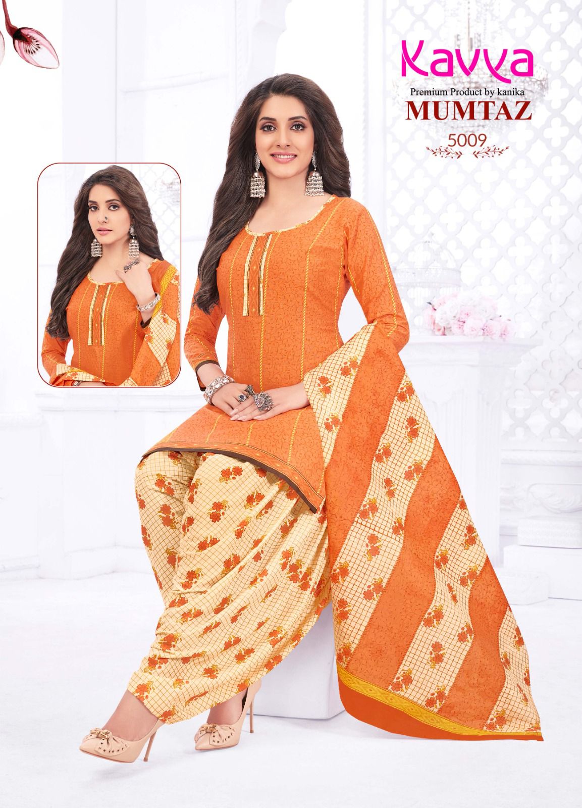 Kavya Mumtaz Vol 5 Printed Readymade Suits Catalog
